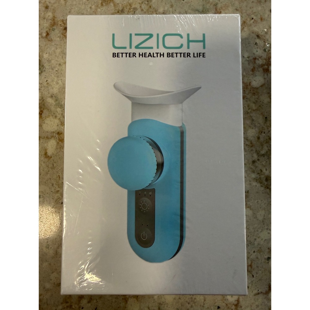 Lizich Heated‎ Nano Eye Sprayer YJK132 Blue White Portable Eye Spa Mist Device